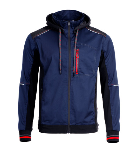 REVOLT 4STRETCH NAVY BLUE/BLACK/RED Работно яке