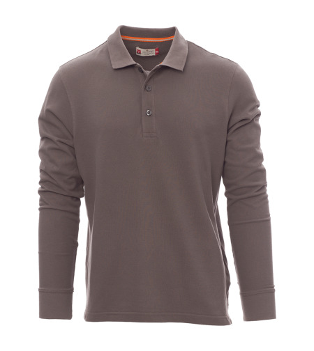 PAYPER FLORENCE DARK GREY Блуза с дълъг ръкав и яка