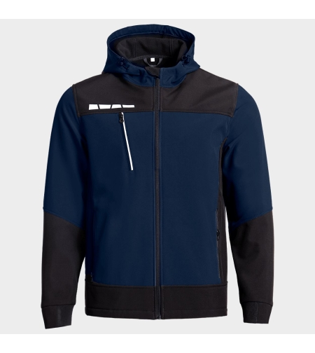 Работно яке RUNE SOFTSHELL BLUE/BLACK