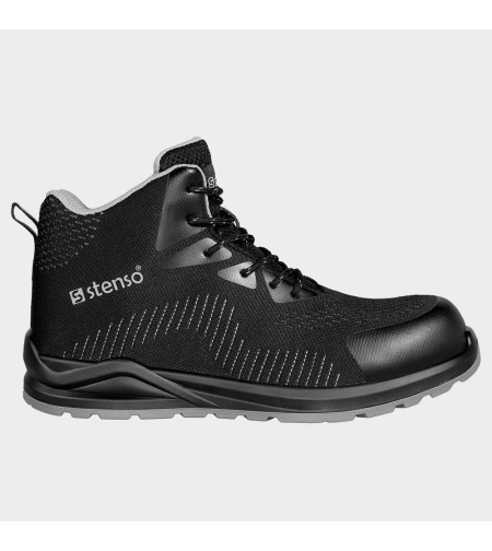 Работни обувки RACE PRO ANKLE BLACK S1PS ESD
