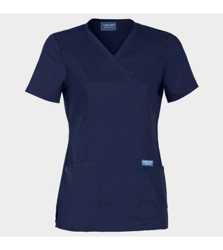 Дамска медицинска туника CHEROKEE WRAP NAVY WWE610