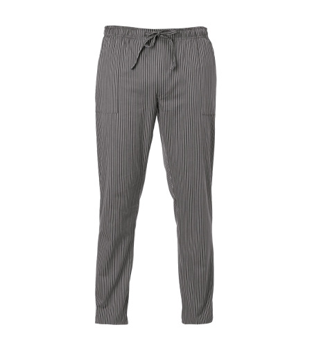 ENRICO GREY STRIPE Панталон за готвачи