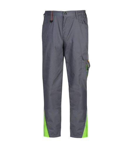 PRISMA SUMMER GREY/GREEN Работен панталон