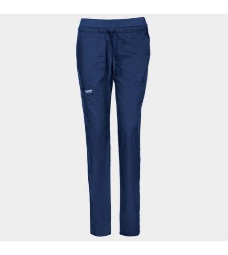 Дамски медицински панталон CHEROKEE MR TAPERED NAVY WWE105