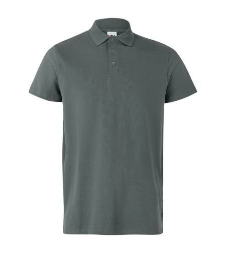 Тениска с яка VELILLA GREY
