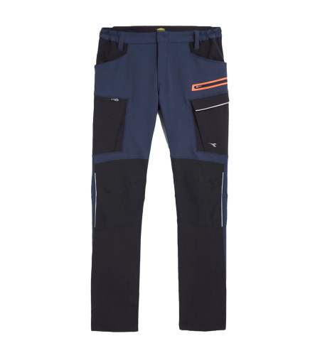 DIADORA PANT HYBRID CARGO BLACK/BLUE Работен панталон