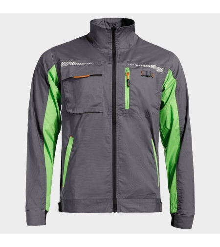 Работно яке PRISMA LIGHT STRETCH GREY/GREEN