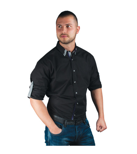 ALBERTO BLACK Мъжка риза