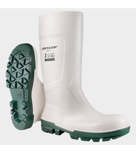 Защитни ботуши DUNLOP WORK-IT S4 SR FO LG WHITE