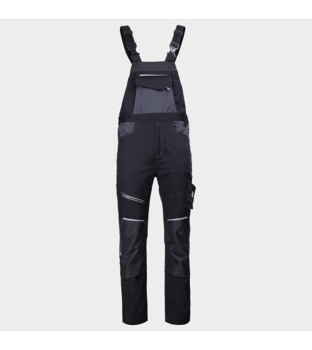 REVOLT 4STRETCH BLACK/DARK GREY/GREY Работен полугащеризон