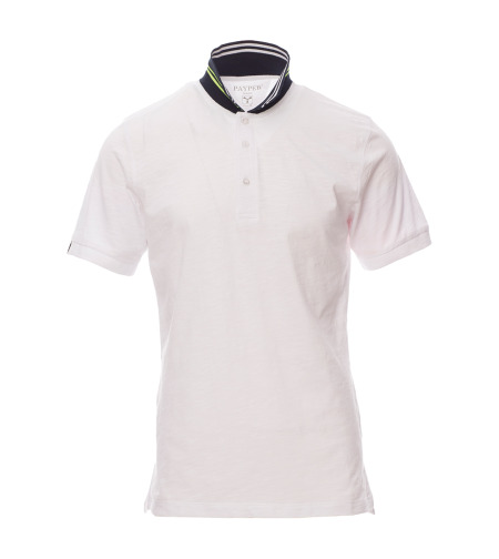 Тениска с яка PAYPER NAUTIC WHITE