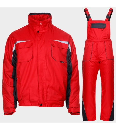 KASTOR WINTER RED Работен комплект