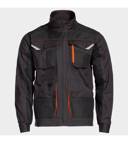 Работно яке KASTOR STRETCH GREY/ORANGE