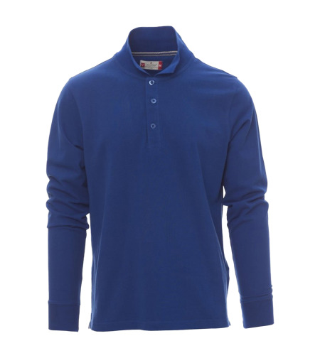 PAYPER FLORENCE ROYAL BLUE Блуза с дълъг ръкав и яка