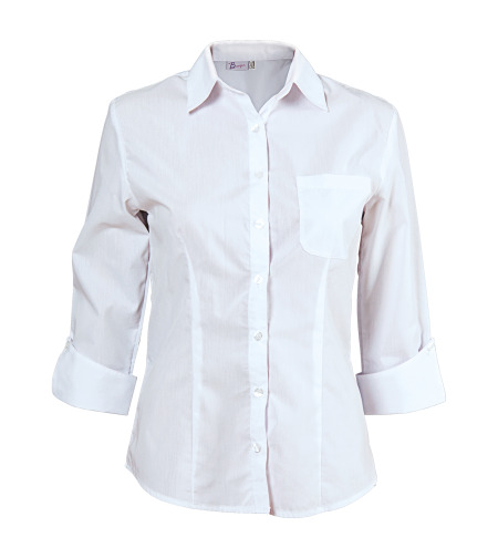 CAMISA WHITE Дамска риза 3/4 ръкав