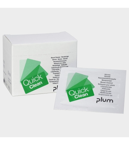 PLUM QUICKCLEAN BOX Кърпички за почистване на рани