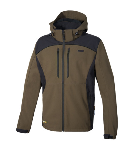 KLARBO SOFTSHELL WINTER BROWN/BLACK Работно яке