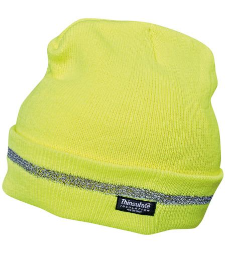 TURIA HV YELLOW Плетена шапка