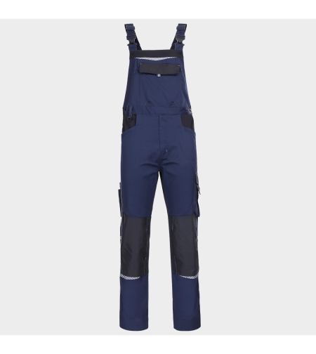 PRISMA SPANDEX NAVY BLUE/BLACK Работен полугащеризон