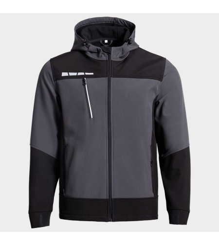 Работно яке RUNE SOFTSHELL GREY/BLACK