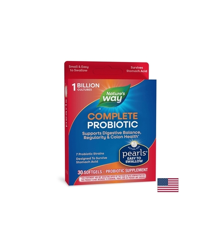 Probiotic Pearls Complete Digestive Health / Пробиотик за добро храносмилане,  30 софтгел капсули Nature’s Way