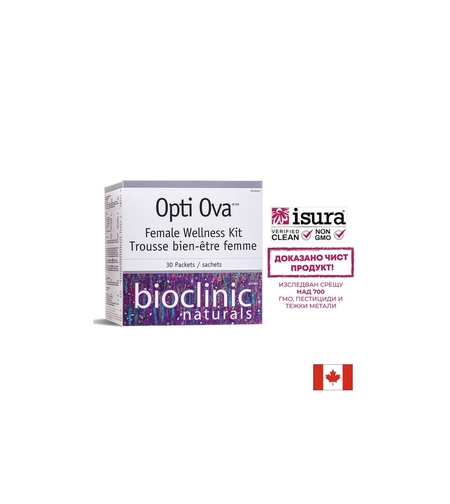 Opti Ova™ Female Wellnes Kit - Фертилитет програма за жени, 30 пакетчета Natural Factors