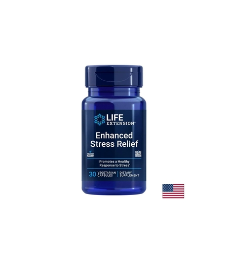 Стрес и добро настроение - Маточина + L-Теанин - Enchanced Stress Relief, 30 капсули
