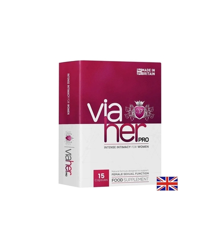 Афродизиак за жени Via Her Pro (intense intimancy for women) 15 капсули
