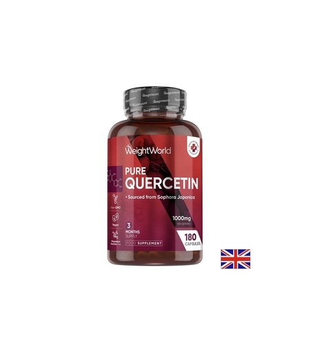Кверцетин При алергии и отслабен имунитет, 500 mg 180 капсули
