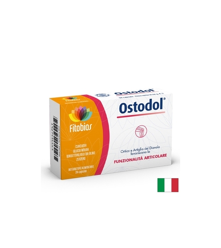 Ostodol – Подвижност и комфорт за ставите с куркума, глюкозамин и дяволски нокът, 24 капсули