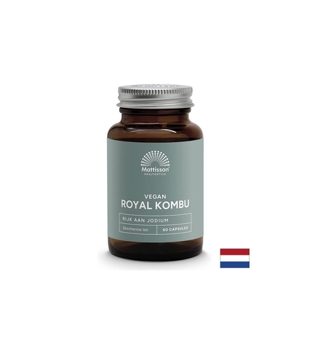 Щитовидна жлеза - Роял Комбу (Кафяви водорасли Ламинария), 60 капсули Mattisson Healthstyle