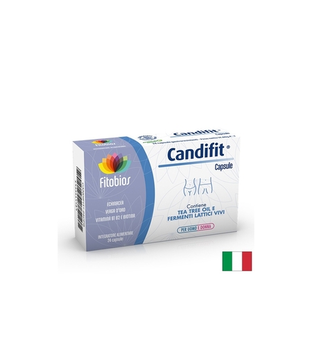 Пробиотици + билки за чревен и вагинален баланс – Candifit®, 24 капсули