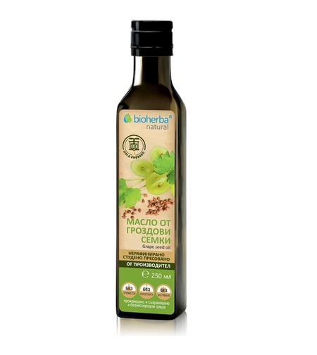 МАСЛО ОТ ГРОЗДОВИ СЕМКИ, БИОХЕРБА