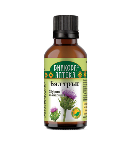 БЯЛ ТРЪН, тинктура 50 мл.