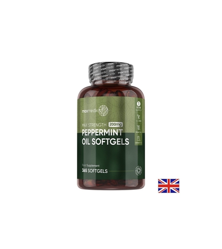 Добро храносмилане - Мента (масло), 200 mg х 365 софтгел капсули