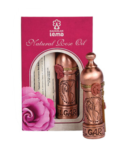Натурално розово масло (Otto) 0.5 ml – 100% чисто българско етерично масло от Rosa Damascena