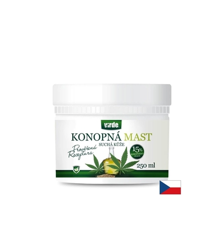 Мехлем с конопено масло и витамин Е – За суха и загрубяла кожа, 250 ml