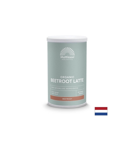 Лате от цвекло с джинджифил какао Био, 160 g прах Mattisson Healthstyle