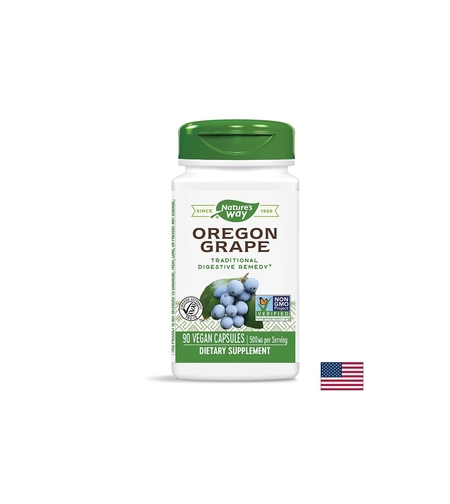 Oregon Grape/ Орегонско грозде 500 mg х 90 капсули Nature’s Way
