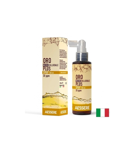 Микроколоидно злато 20 ppm – Успокояващ спрей за кожа, 100 ml