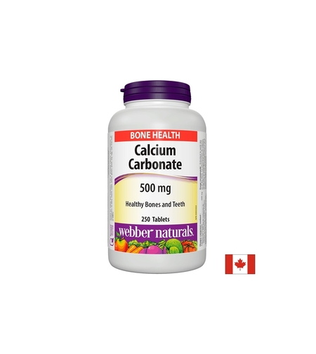 Calcium Carbonate / Калций карбонат, 500 mg, 250 таблетки