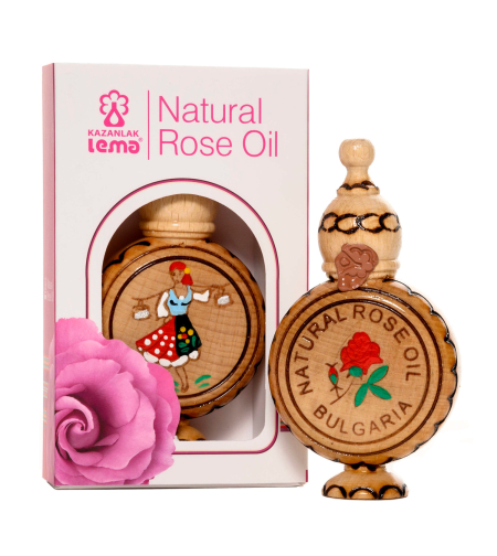 Натурално розово масло (Otto) - 1 ml.