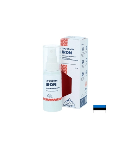 Липозомно желязо с висока абсорбция - Анемия и умора, Спрей за уста, 30 ml, 200 впръсквания