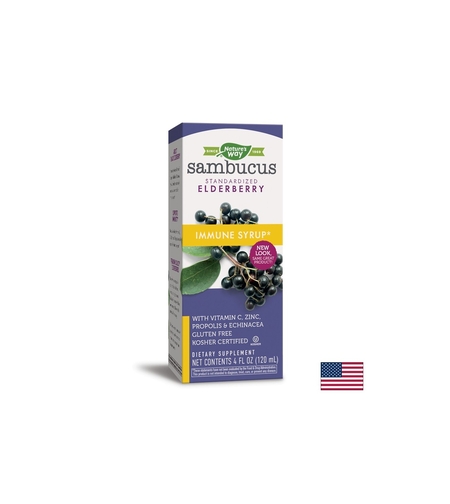 Sambucus Immune Syrup/ Самбукус Immune сироп х 120 ml Nature’s Way
