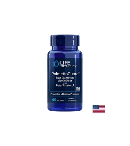 PalmettoGuard® Saw Palmetto/Nettle Root with Beta-Sitosterol/ Сао Палмето с Коприва и Бета-Ситостероли х 60 софтгел капсули