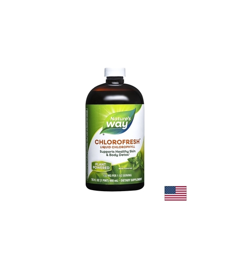 Chlorofresh® Liquid Chlorophyll/ Хлорофреш® Течен Хлорофил x 473 ml с ментов вкус Nature’s Way