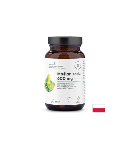Натриев бутират – Поддържа здрава чревна лигавица и микрофлора, 300 mg, 90 капсули