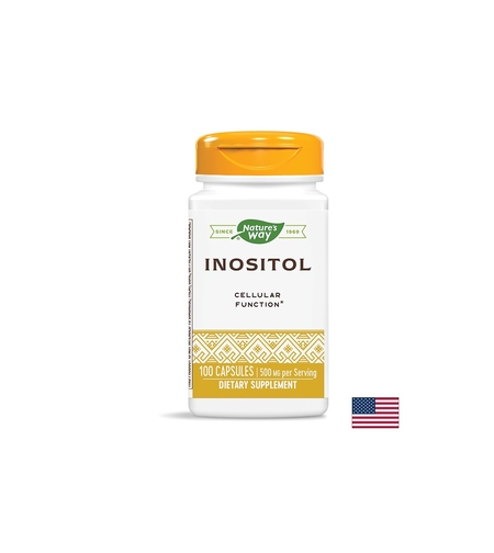 Inositol / Инозитол / Витамин В8  500 mg х 100 капсули Nature’s Way