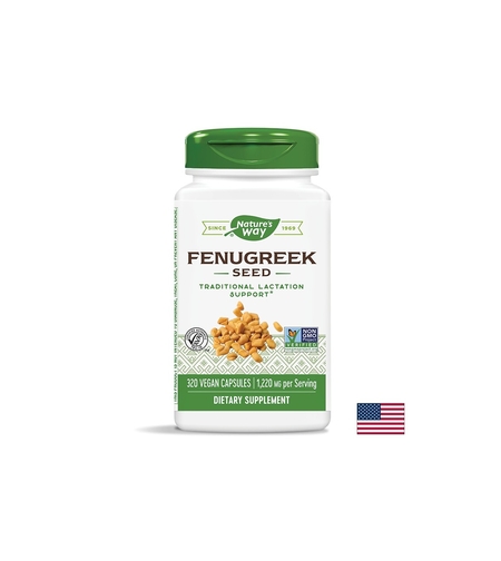 Fenugreek Seed / Сминдух (семена) 610 mg х 320 капсули Nature’s Way