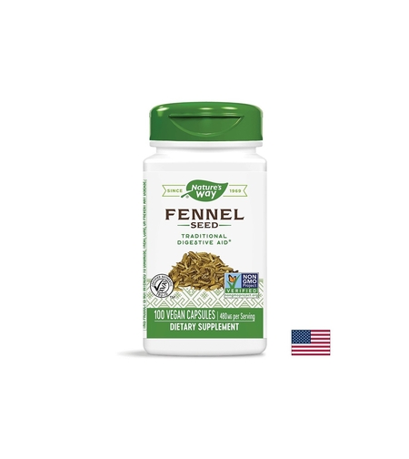 Fennel Seed/ Копър (семена) 480 mg х 100 капсули Nature’s Way